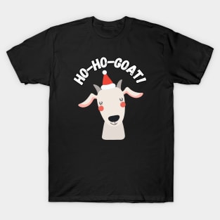 Ho-Ho-Goat! Christmas humor T-Shirt